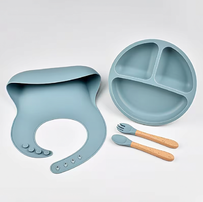 Silicone Baby Feeding Set
