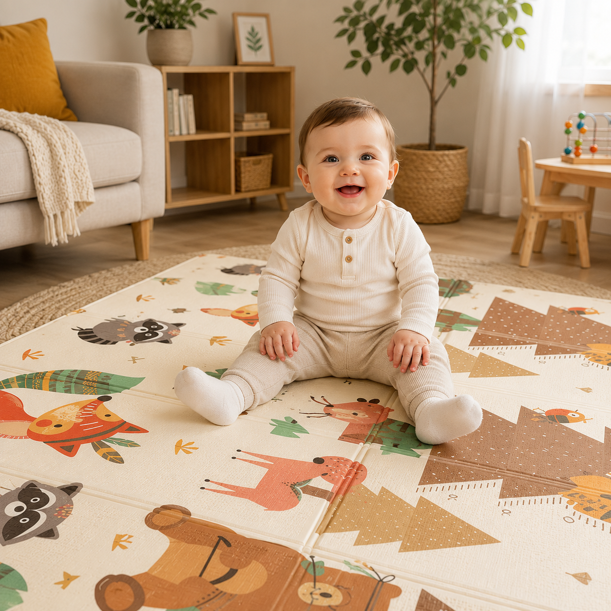 ForestNest™ Foldable Baby Play Mat