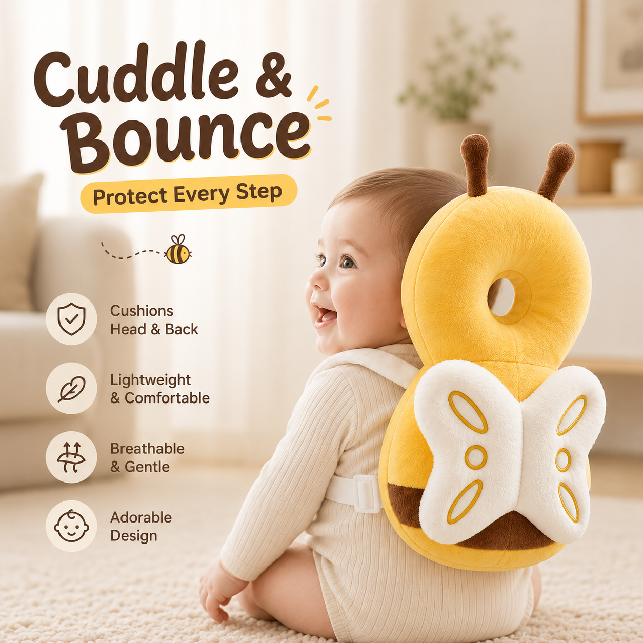 ThulaGuard™ Baby Head Protection Pillow