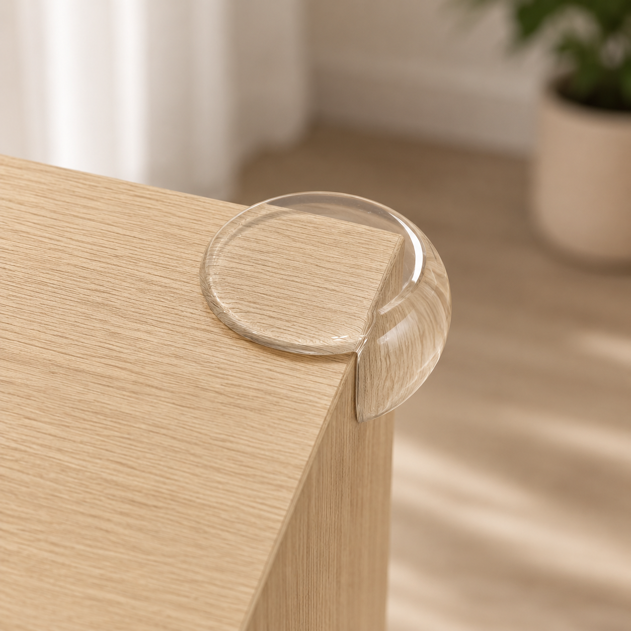CornerGuard™ Clear Silicone Corner Protectors (20-Pack)