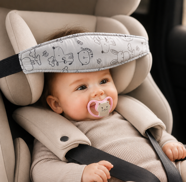 SnugGuard™ Adjustable Baby Car Seat Head Support
