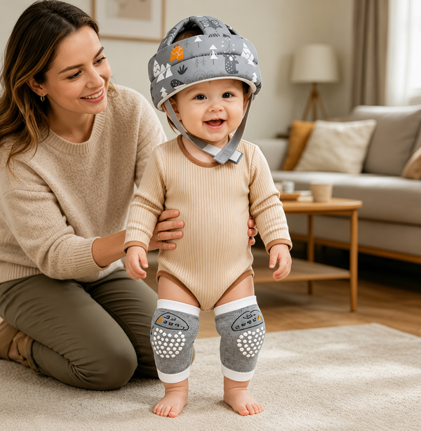 Little Guardian™ Baby Safety Helmet & Knee Pad Set