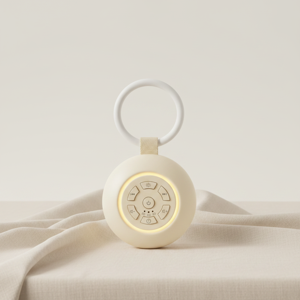 Portable White Noise Machine with Night Light